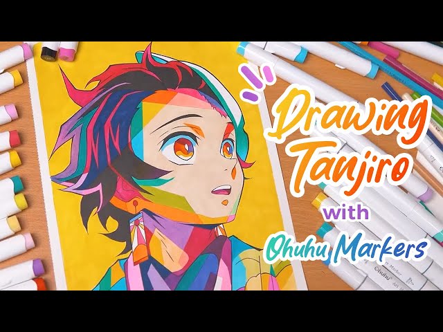 Paint Like a Pro with Ohuhu Markers: Review and Techniques! 🎨 