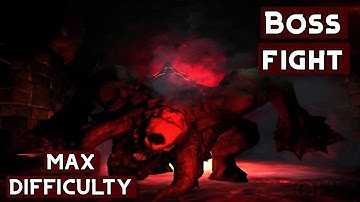 Doom 3 | Hell Boss Fight + Cutscenes on Veteran (MAX) Difficulty No Commentary