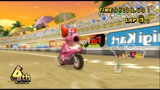 Mario Kart Wii  Birdo  Mirror Star Cup  Mach Bike  Wii      