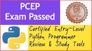 PCEP-30-01 | Exam Passed - Here are my thoughts. | Certified Entry-Level Python Programmer screenshot 3