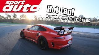 a-workx Porsche 911 GT3 RS (991.2) | Hot Lap! | Hockenheim GP | sport auto