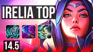 IRELIA vs MORDEKAISER (TOP) | 10 solo kills | BR Grandmaster | 14.5