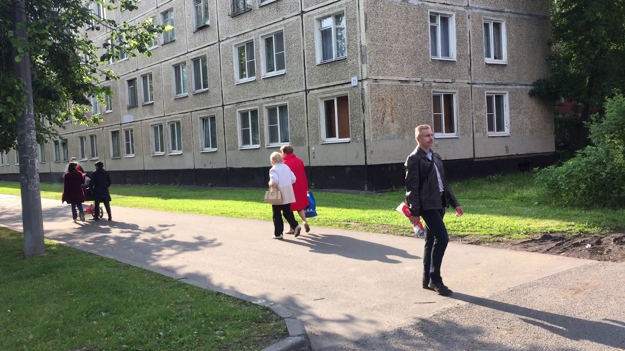 Колпино пр Ленина д 65 - YouTube