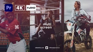 Multi Screen Opener Premiere Pro Intros & Openers