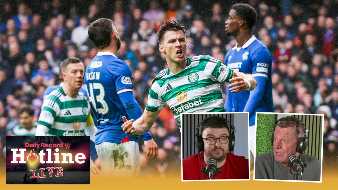 Hotline Live reaction from Ibrox following Rangers and Celtic’s blockbuster Premiership showdown