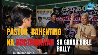 Pastor Na Doctrinahan Sa Grand Bible Rally