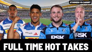 FULL TIME HOT TAKES | STORMERS vs CARDIFF screenshot 4