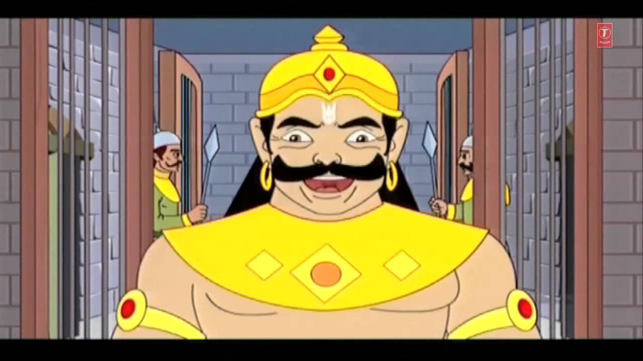 Short Animated Story Shri Krishna Baal Leela Marathi with Krishna Kanhaiya Song