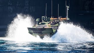U.S. Marines Test New Amphibious Combat Vehicle (ACV)