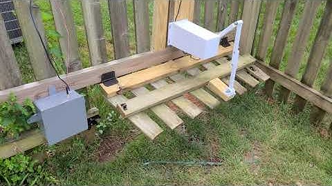 Robot Mower Automatic Gate Control for Robomow