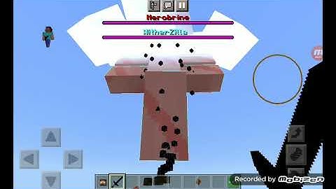 herobrine vs witherzilla Parte 1