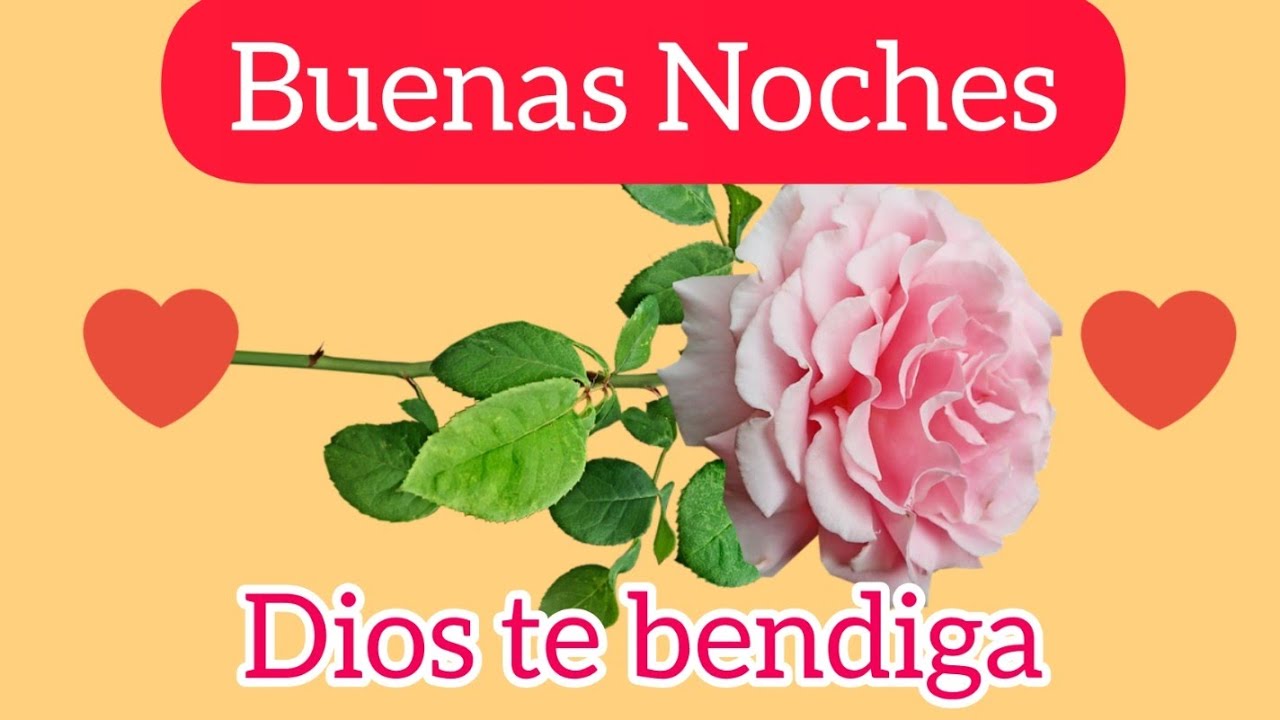 Buenas Noches Dios te bendiga en esta noche 💌Ábrelo te encantará - YouTube