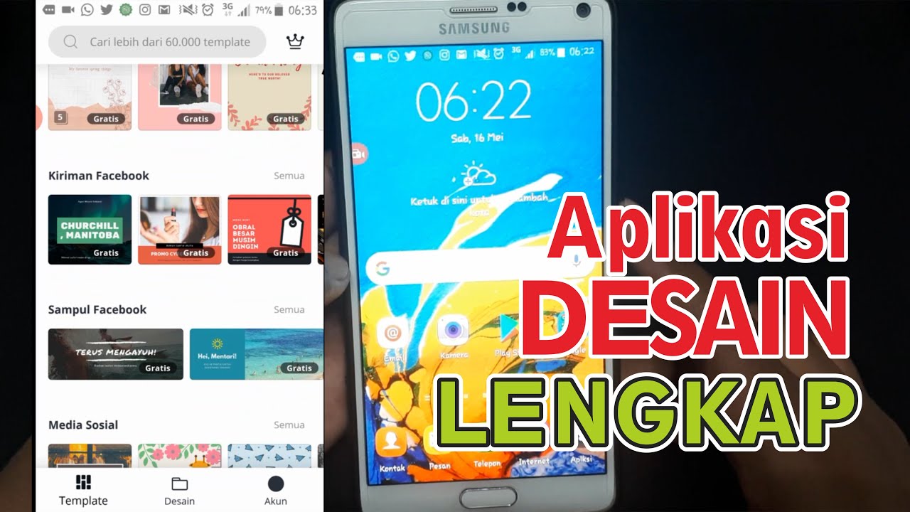 Review Aplikasi DESAIN  LENGKAP di  HP Android  ALBAB 