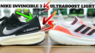 adidas Ultraboost Light vs Nike Invincible Run 3 vs Ultraboost 22!