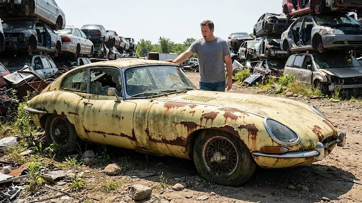 ASMR Car Restoration |Jaguar E-Type Series 1969 Full Rebuild from Abandoned Condition to Looking New