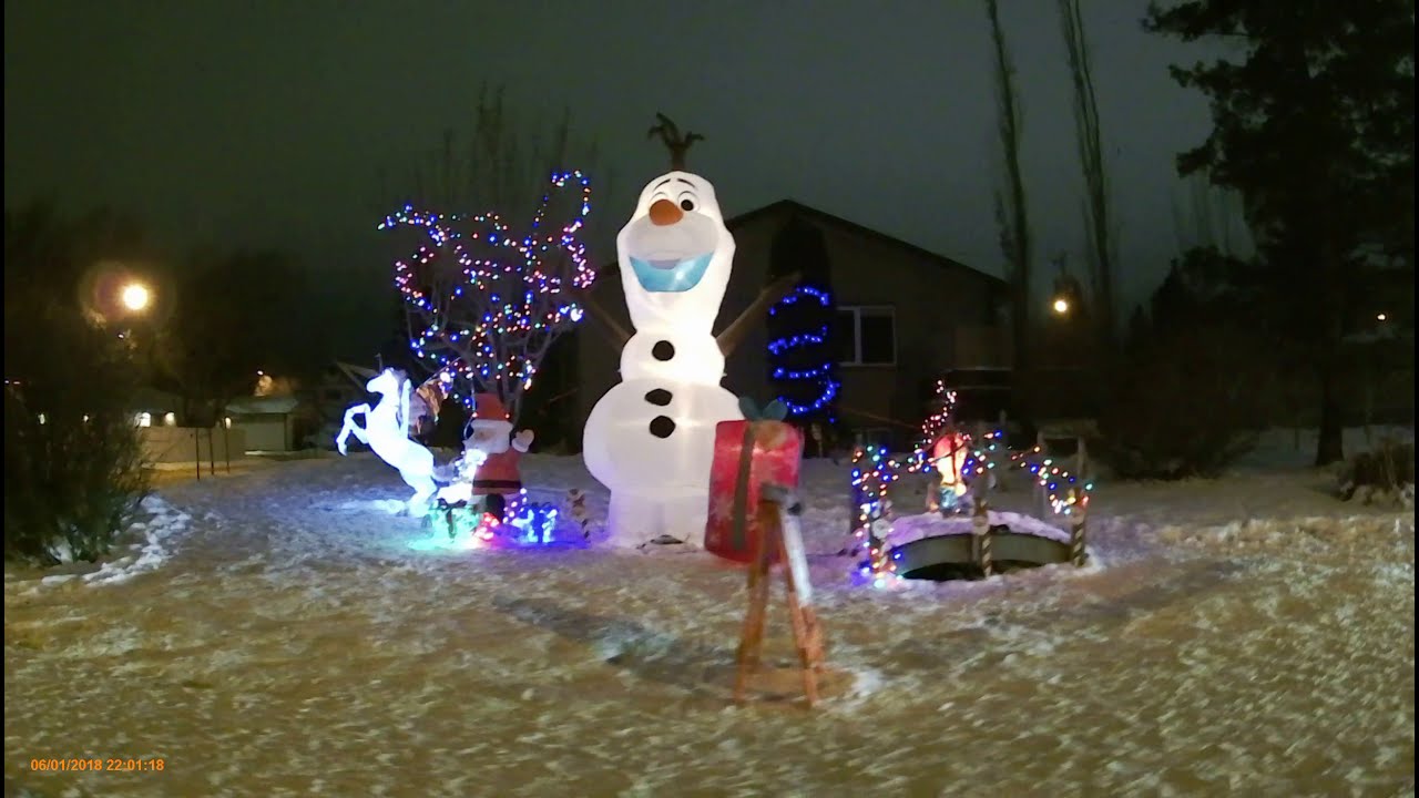 Candy Cane Lane 2019 Part 1 Edmonton, Alberta, Canada