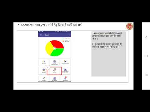 ग्रामीण आबादी सर्व(Swamitv)- Saara APP पर ROR एंट्री एवं सर्व की कार्यवाही