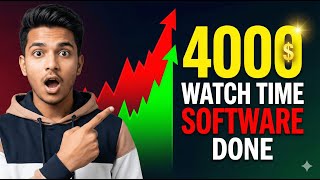 Best Software to Complete YouTube Watch Time | Instant Results screenshot 3