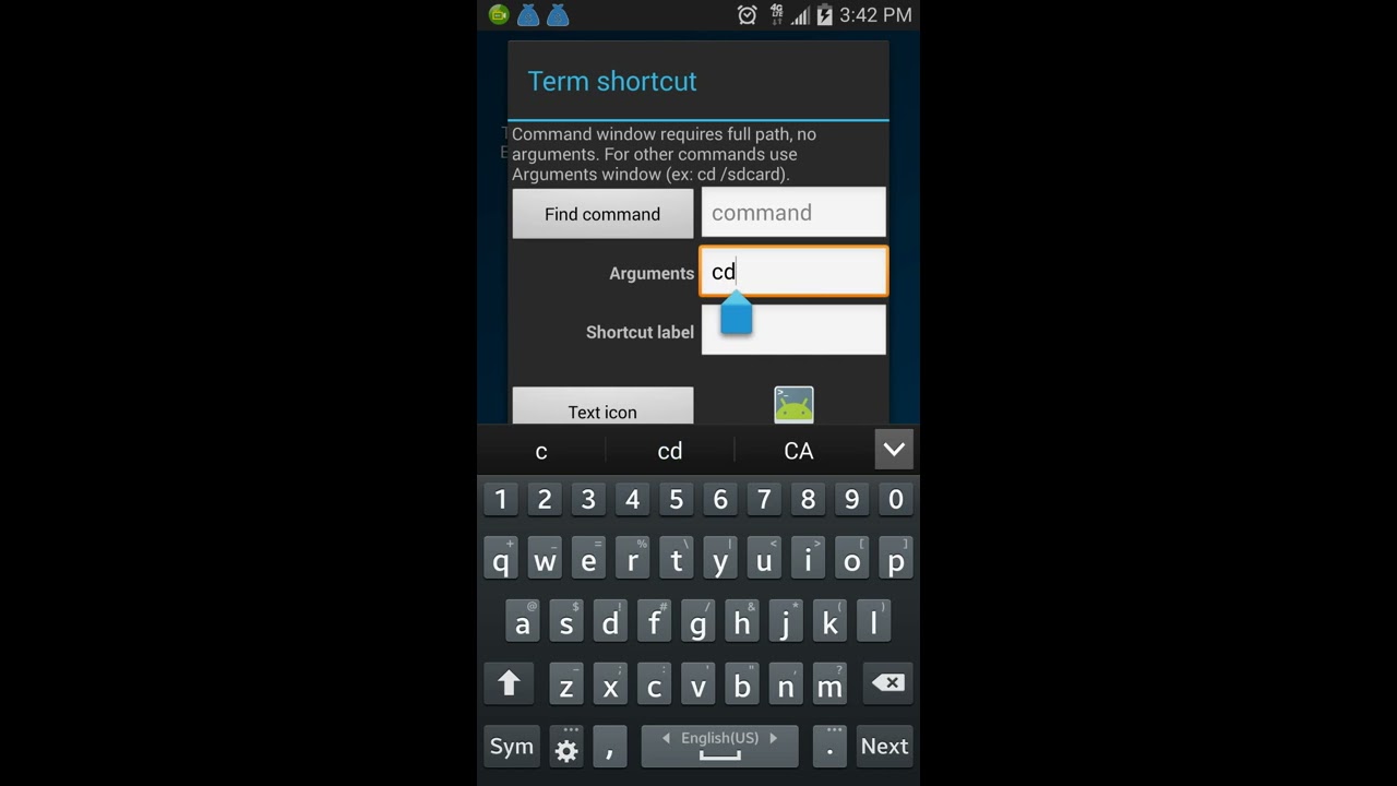 Make A Home Screen Shortcut For A Shell Script On Android Terminal Emulator Youtube