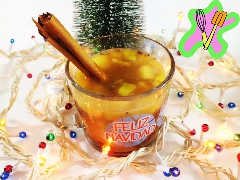 Christmas punch on Microwave with blueberries