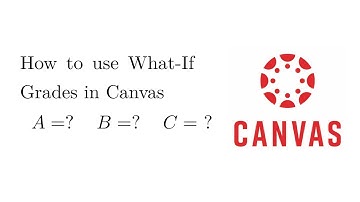 How to use What-If Grades in Canvas