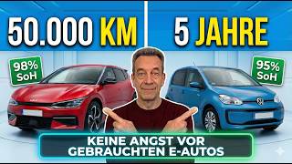 E-Auto Akku-Check nach 5 Jahren / 50.000km: Kia EV6 vs. VW eUp | Was leistet die Batterie wirklich?