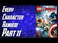 LEGO Marvel's Avengers - Every Character Ranked PART 11