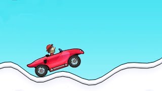 Hill Climb Racing - GARAGE Car MONSTER TRUCK 4WD / Test of Engines and Wheels GamePlay screenshot 4