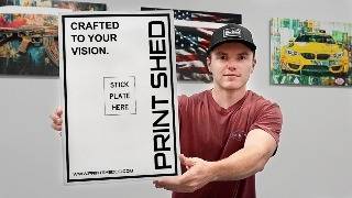 How I Print On The Back of Sublimation Metal