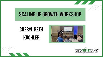 Scaling Up Growth Workshop- 4 Decisions