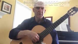 Andantino (Carcassi) – Classical Guitar Lesson