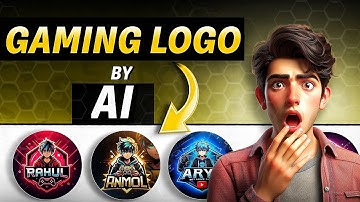 Make Your Gaming Logo By AI 😱 | How To Make Gaming Logos 2024