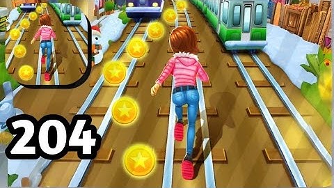 Subway Princess Runner-Gameplay Walkthrough Tutorial Levels Mobile Game Part 204.