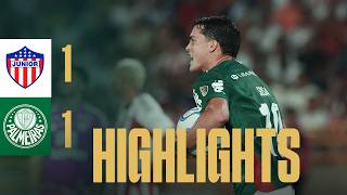 HIGHLIGHTS | JUNIOR BARRANQUILLA 1 X 1 PALMEIRAS | LIBERTADORES 2026