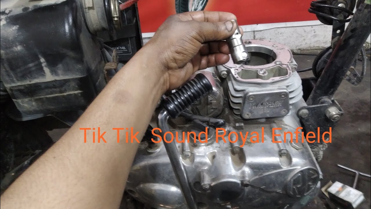 Royal Enfield Hydraulic Tappet Sound 🔊Noise problem YouTube
