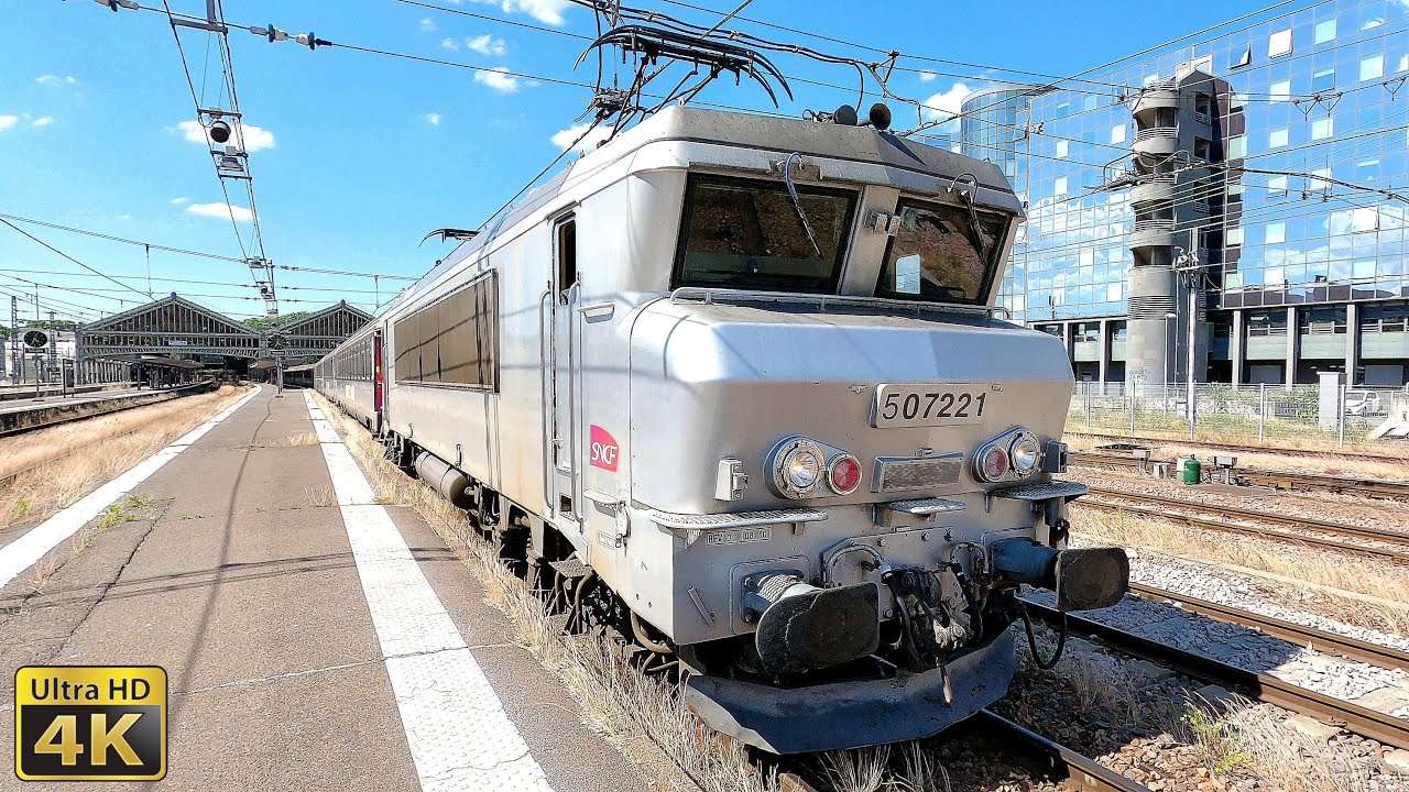 4K Tours   Paris Austerlitz en BB7200