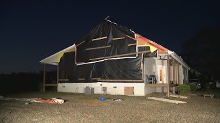 Homeowner recounts scary moments EF-1 tornado ripped through his home in Carroll County