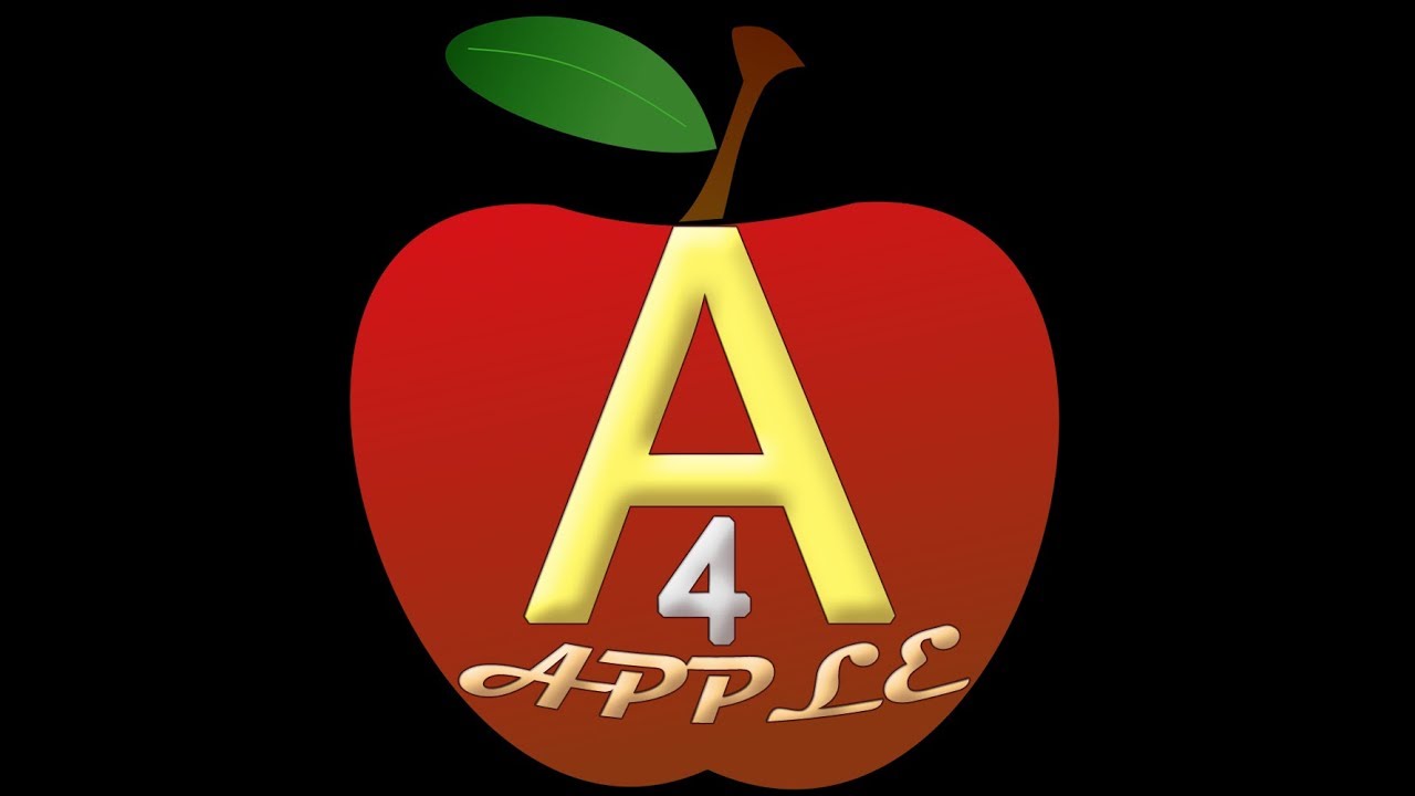 A 4 Apple Into