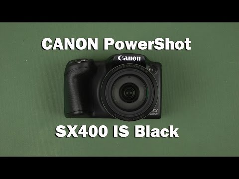 Распаковка Canon PowerShot SX400 IS Black
