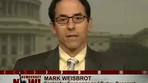 Mark Weisbrot on Democracy Now! talking about IMF ...