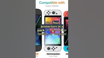 ivoler 4-Pack Tempered Glass Screen Protector for Nintendo Switch 2: Essential Protection for Your