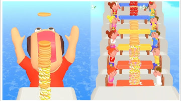 Pancake Run Gameplay Android Level (1-15)