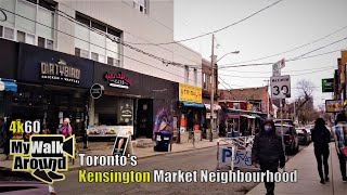A depressingly quiet kensington market neighbourhood toronto walk
during this pandemic