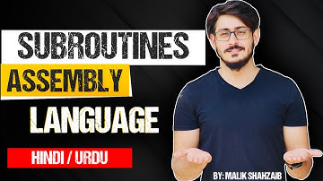 what is subroutine in assembly language microprocessor | procedure example | RET | CALL instruction