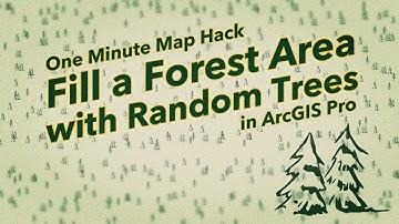 One Minute Map Hack: Fill a Forest Area with Random SVG Trees
