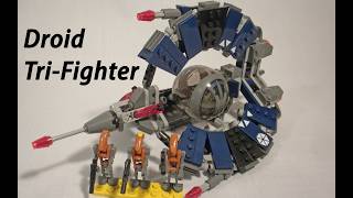 LEGO Star Wars 8086 Droid Tri Fighter From 2010!