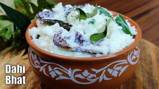 рджрд╣реА рднрд╛рдд | рджрд╣реА рдЪрд╛рд╡рд▓ | Dahi Bhat | Curd Rice | How to make Curd Rice | Easy and quick dahi bhat