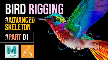How to Rig a Bird with Advanced Skeleton -  PART 01 - Complete Bird Rigging Series