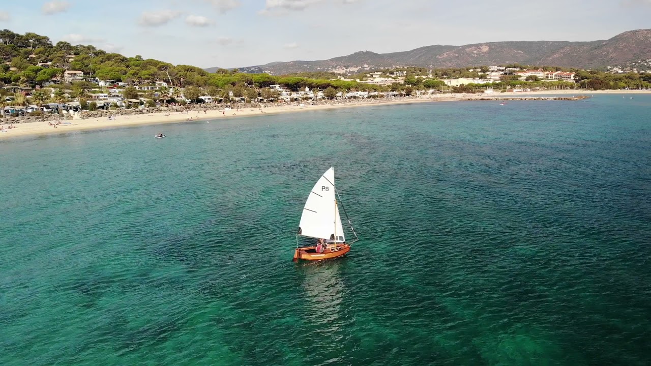 PaperOtto, das faltbare Segelboot an der Cote d'Azur