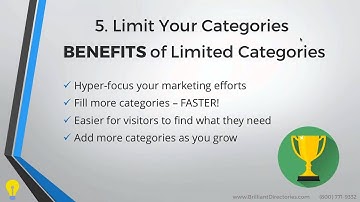 Limit Your Categories ✅ 8 Ways to Easily Maximize Membership Sign Ups Webinar (Key #5)